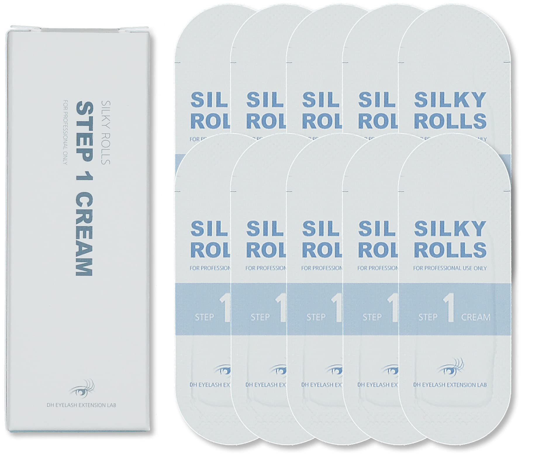 Amazon.co.jp: 【シルキーロールズ】付けまつ毛カールセットクリーム