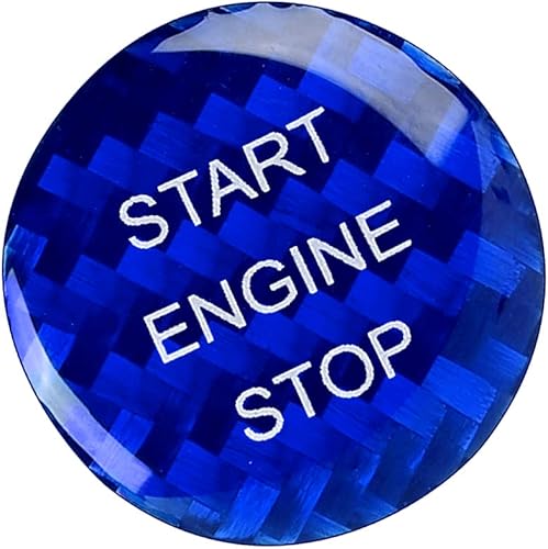 Miniatura 7 de Compatible con panel de botón de arranque y parada de motor interior de fibra de carbono, accesorios de automóvil para Jeep Grand Cherokee 2014 2015