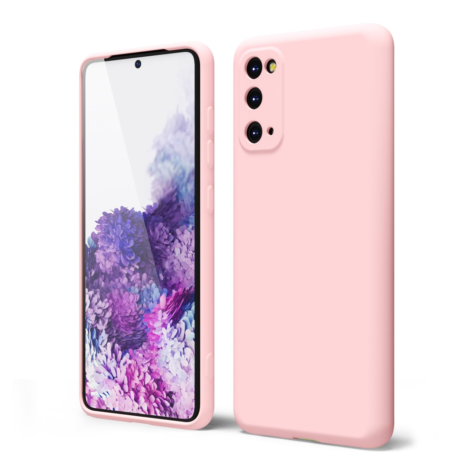 oakxco for Samsung Galaxy S24 Ultra Phone Case Liquid Silicone, Neon Bright Solid Color, Thin Slim Soft Rubber Gel Matte TPU Plain Simple Cover for Women Girl Cute, Hot Pink Fuchsia — view 168