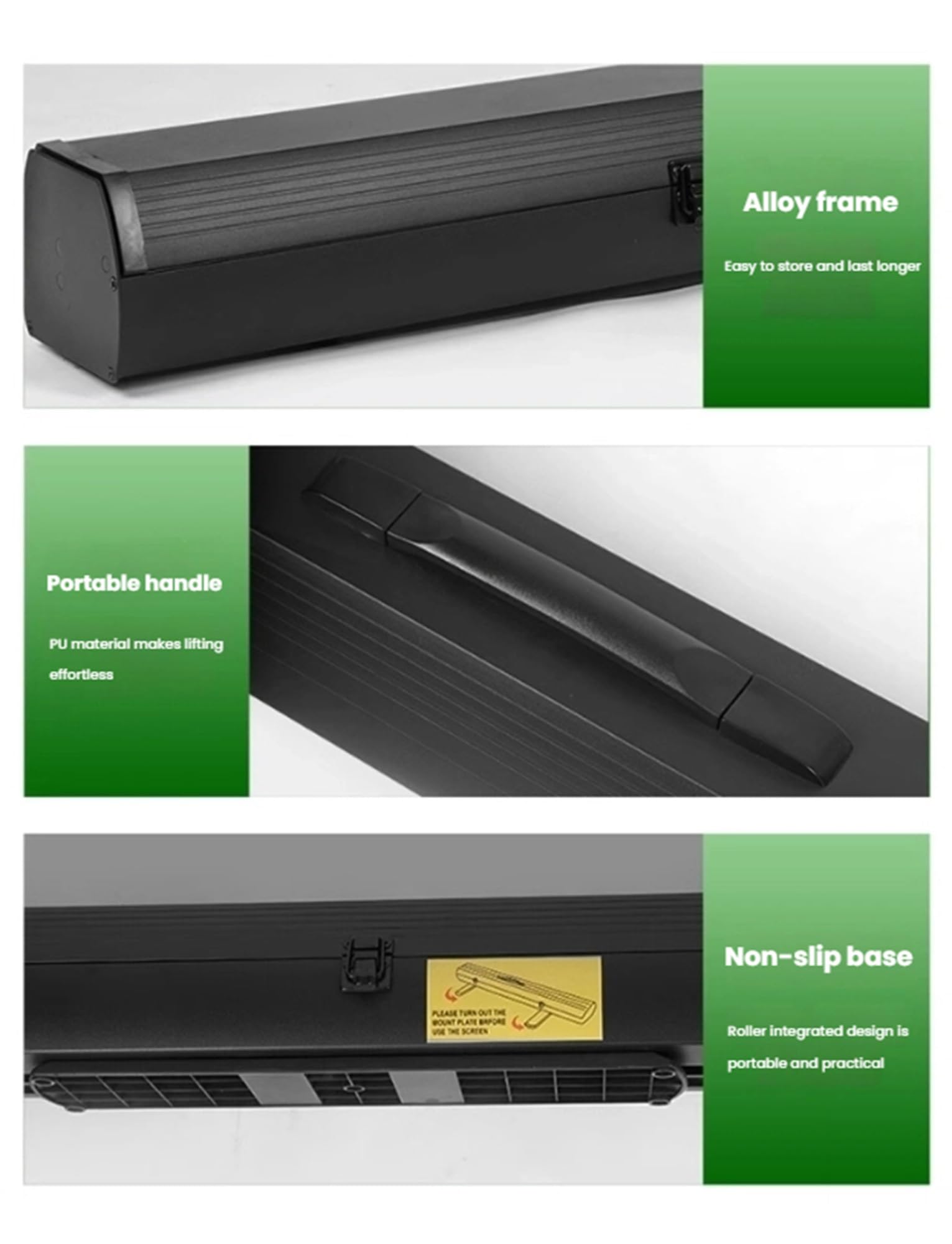 Kit professionale per sfondo verde con supporto per studio fotografico e video, portatile e regolabile per effetti Chroma Key perfetti