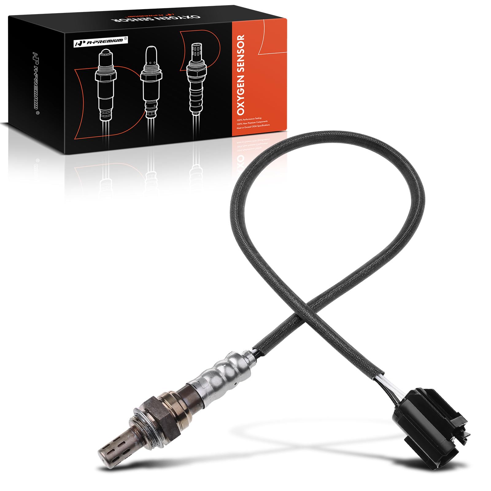 A-Premium O2 Oxygen Sensor Compatible with Dodge Ram 1500, 2500, 3500, Dakota, B1500, B2500, B3500 & Chrysler Cirrus, Sebring & Jeep & Plymouth, Replace# 4606135AB-image-27