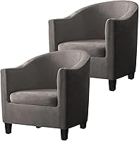 Vista 46 de Fundas de terciopelo para sillones, fundas de elastano para sillones, fundas elásticas para sillas de bañera, fundas protectoras para muebles, funda