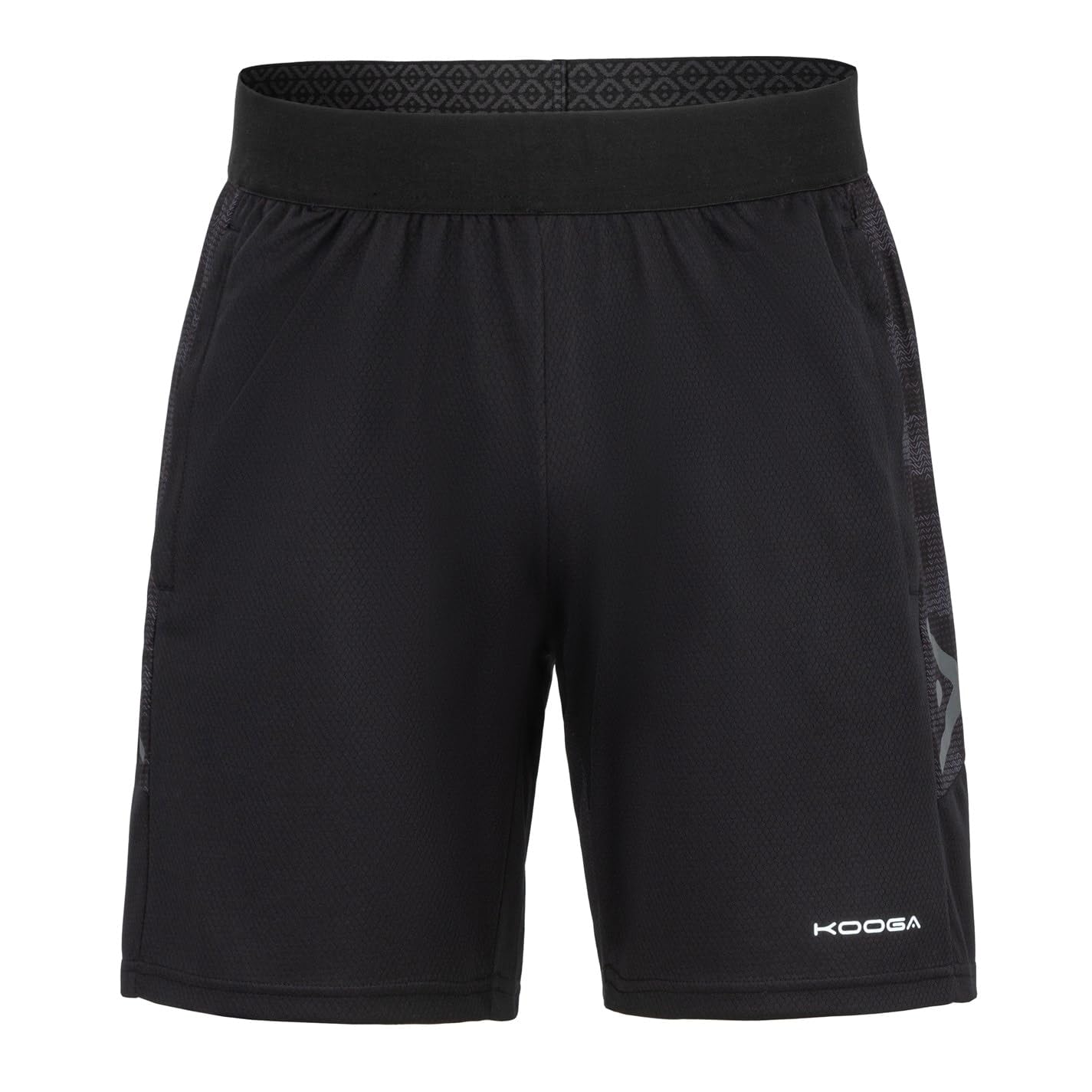 Kooga Mens Training Shorts Black/Camo XXL