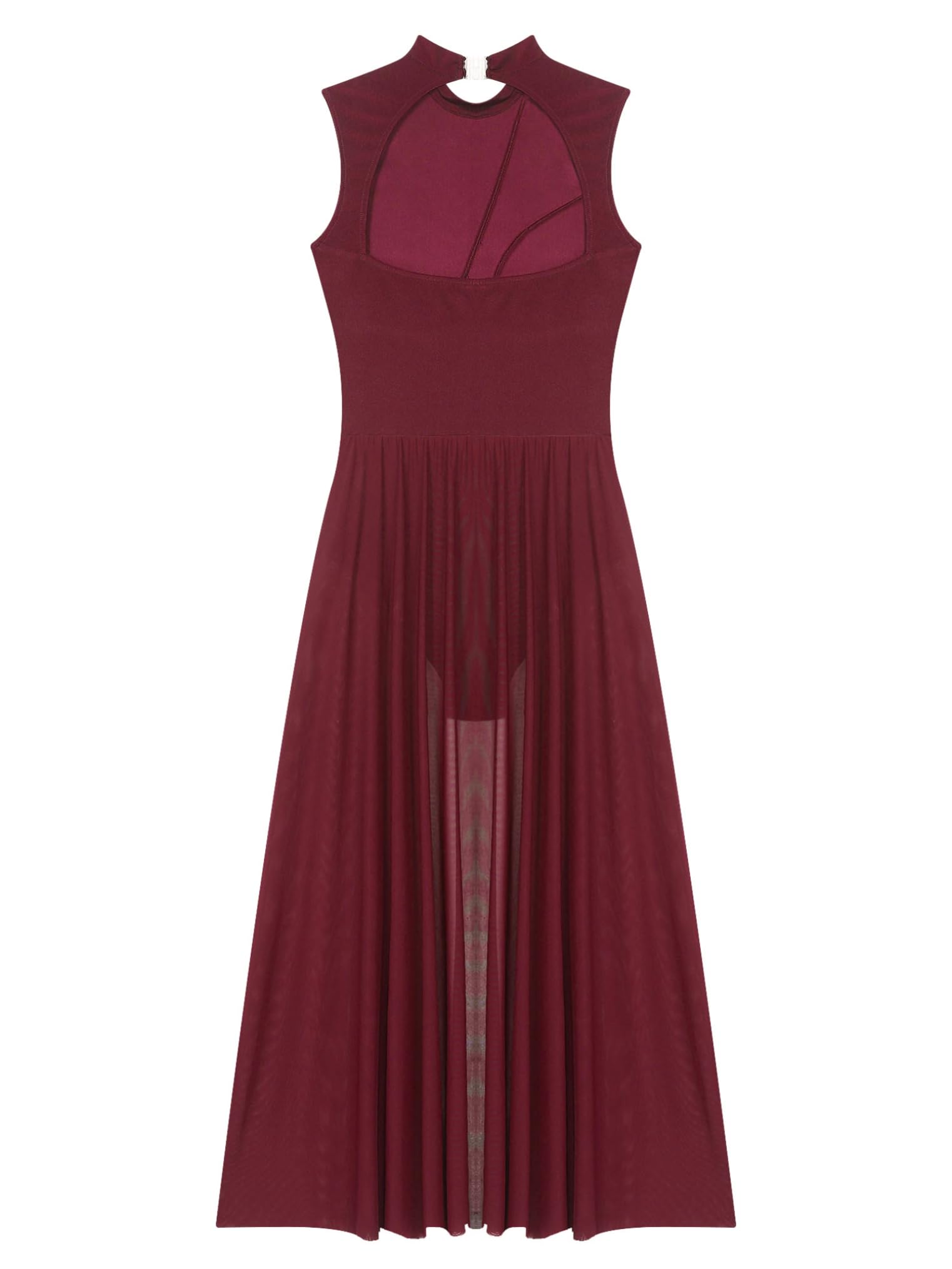 Freebily Vestido De Danza Lírica para Mujer Maillot De Danza Clásica Sin Mangas