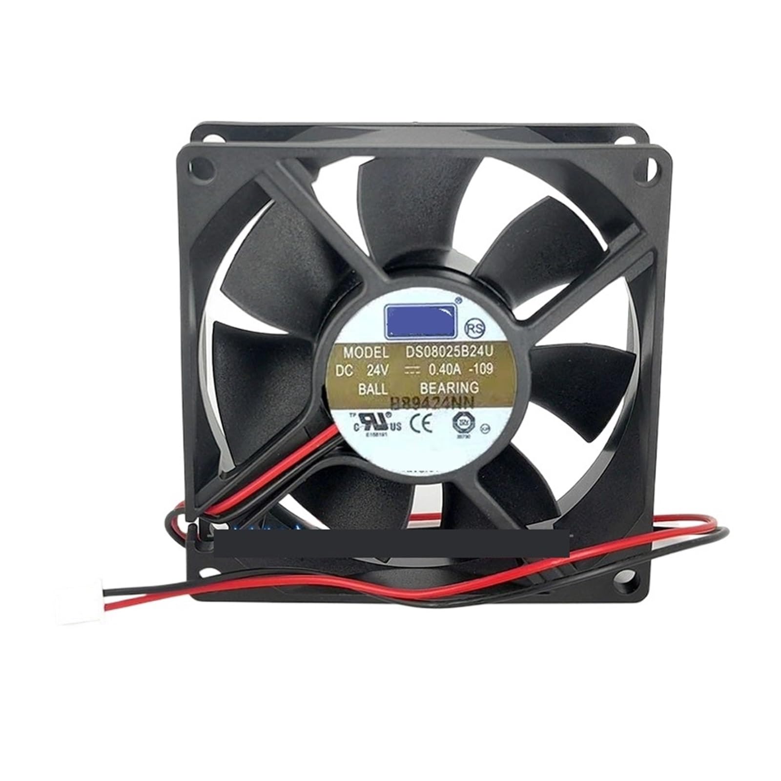 Ventilateur de refroidissement 24V type axial DS08025B24U pour armoire industrielle
