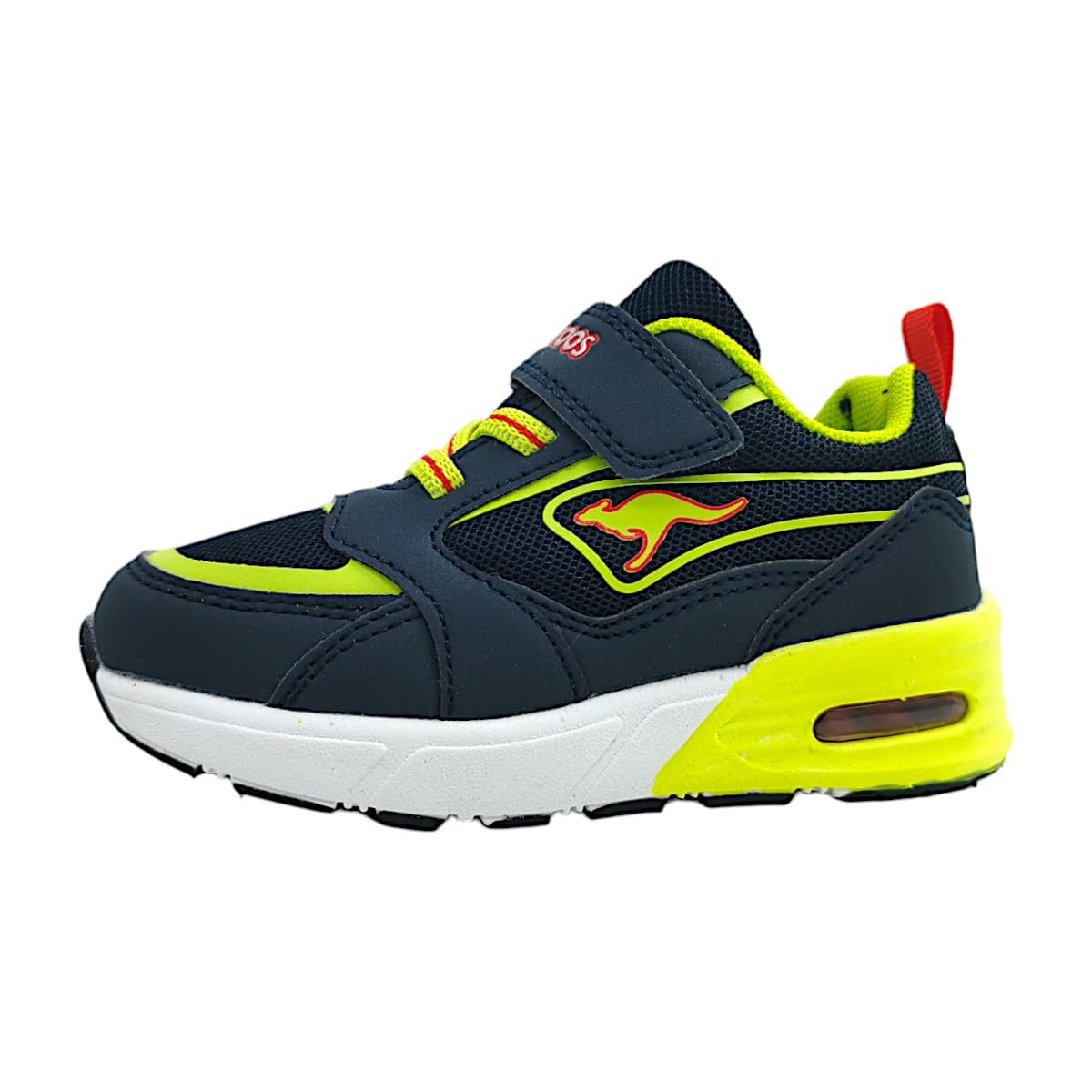 KangaROOS K-xi Reto Ev sneakersy chłopięce, Dk Navy Lime, 30 EU