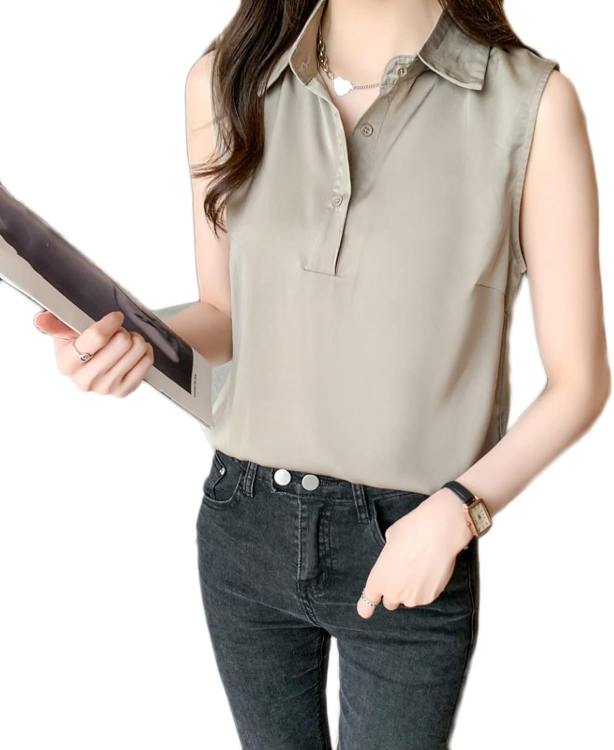 437 リミフゥ LIMI feu サイドボタン ニット セーター トップス セール