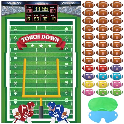 Hooqict Pin The Football on The Goalpost Football...