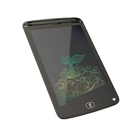 Portronics Ruffpad 8.5M Multicolor LCD Writing Pad with Screen 21.5cm (8.5-inch) for Drawing, Playing, Handwriting Gifts for Kids & Adults(Black)