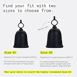 Flex Cup Starter Bundle with Cup Size 1, Foaming Cleanser, and 2-Packs of Wipes (Flex Cup Starter Bundle, Size 01)