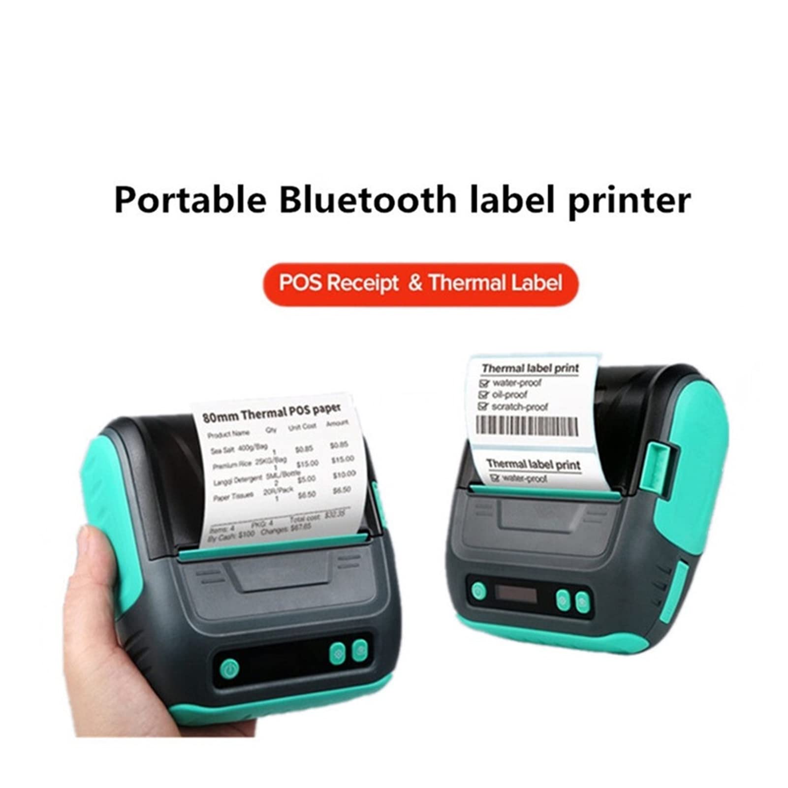 Amazon | ラベルプリンター 20-80mm携帯電話のブルートゥース 