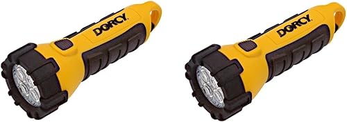 Dorcy 41-2524 - Linterna LED flotante con clip de mosquetón, 150 lúmenes, color amarillo