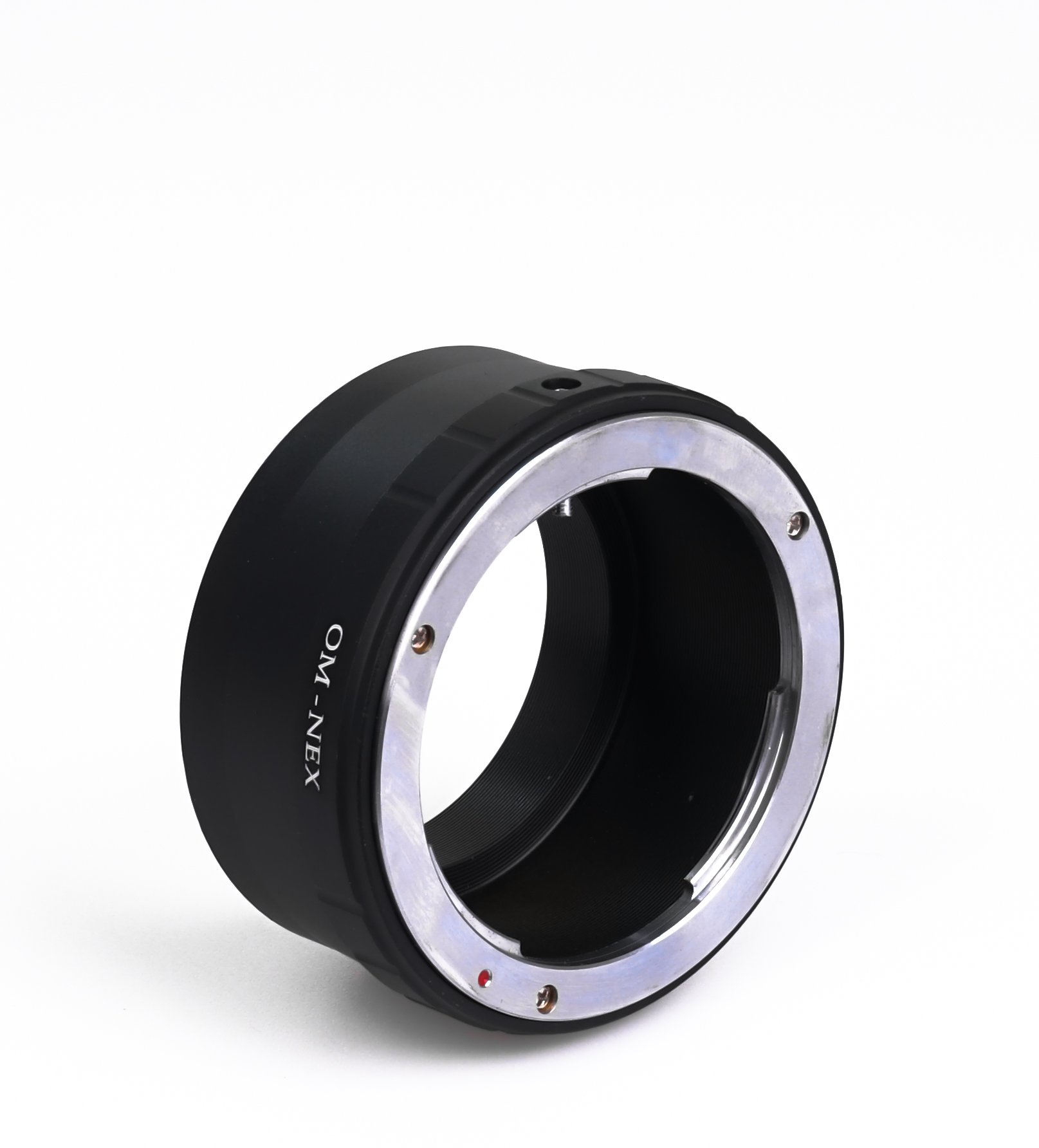 OM-NEX Adaptateur d'objectif compatible avec objectif Olympus OM compatible avec Sony E-Mount NEX