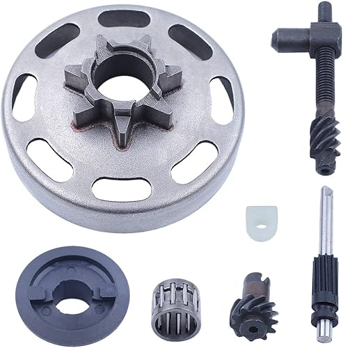 Mtanlo Para Husqvarna 435 435E 440 440E para motosierra, kit de tambor de embrague 325" - 7T, número de parte OEM 503894701, reemplace el OEM con