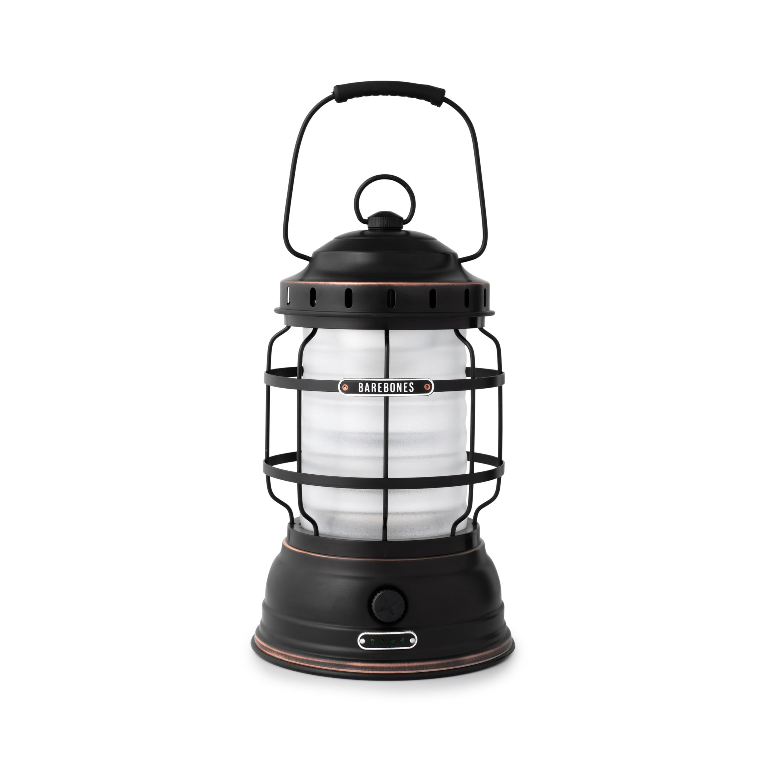 BareBones Living Forest Lanterne Édition limitée Bronze Antique