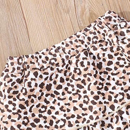 Image of Akyzic Little Girl Skirt Outfit Two Piece Spring Summer Outfit Butterfly Dress Cat Print Skirt Toddler Girl Outfit Set