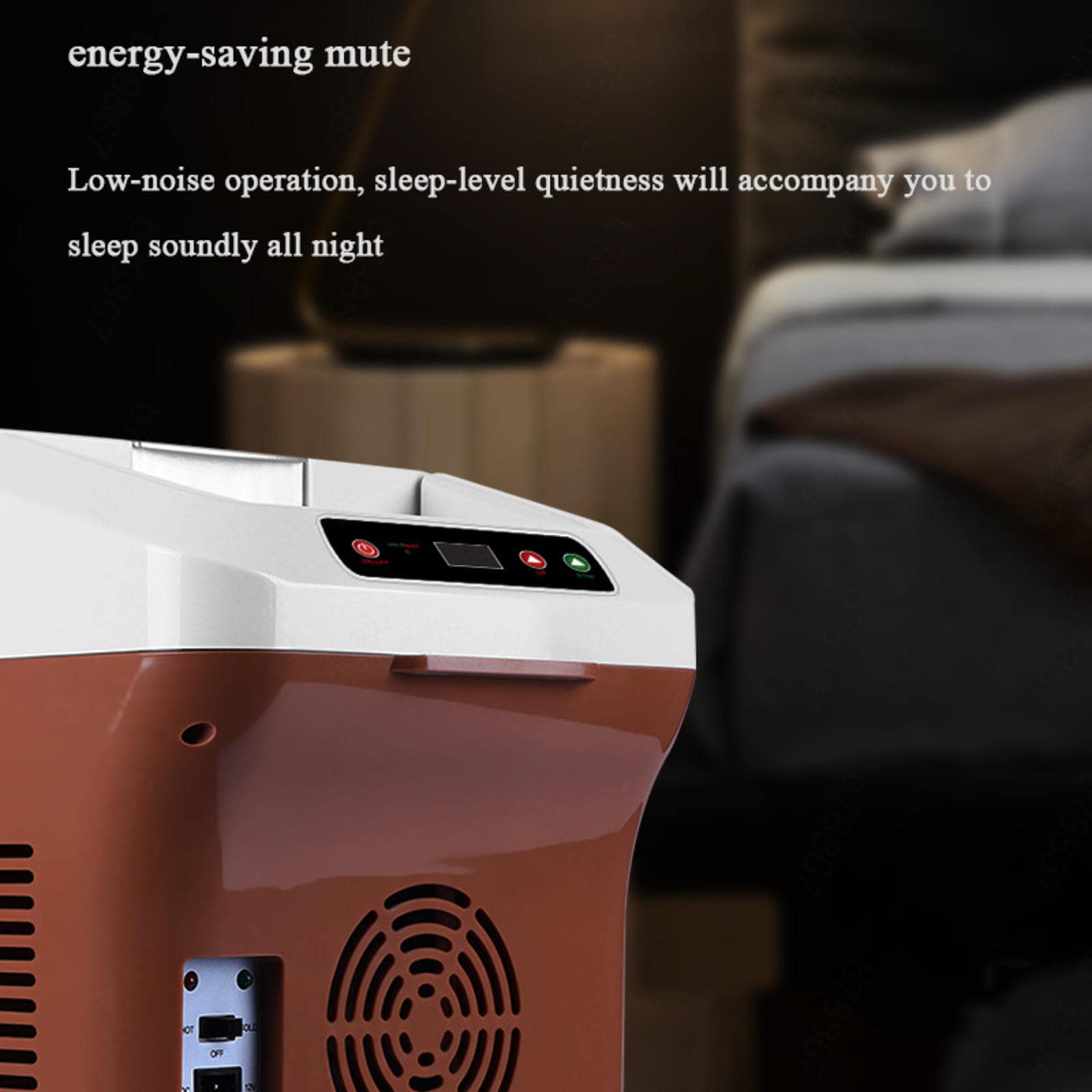 15L Przenośna Lodówka Lodówka Samochodowa 24V/12V/220-240V Chłodnica Samochodowa Elektryczne Fajne Pudełka Do Ciężarówki Camping Duże Odległości Jazdy Samochodem,15L-12V/24V/220V