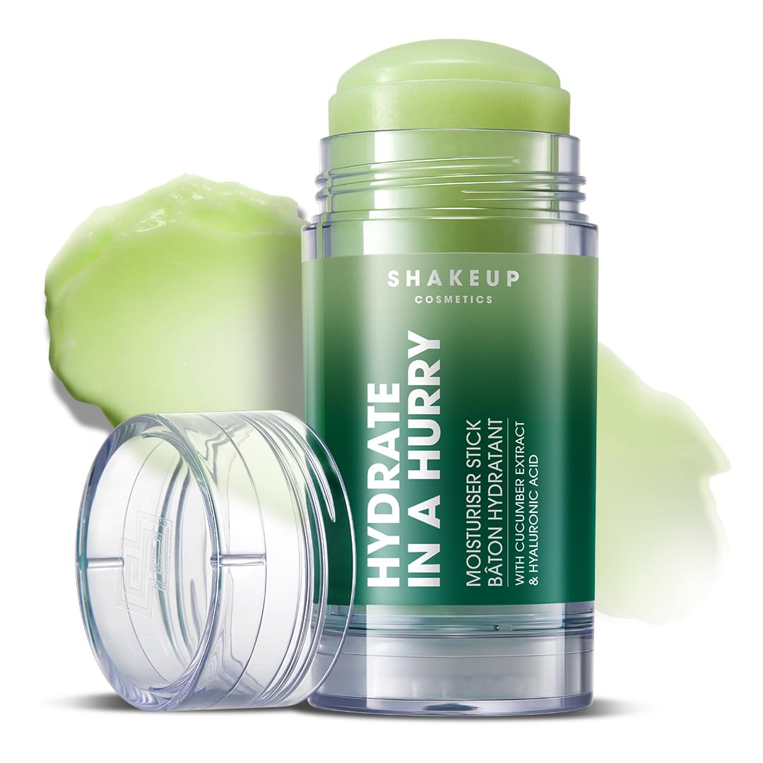 Shakeup Cosmetics – Mens Moisturiser Stick, Face Balm, with Witch Hazel & Cucumber, Travel Friendly, Great for Post-Workout Dry Skin, Vegan Skincare, 35gr