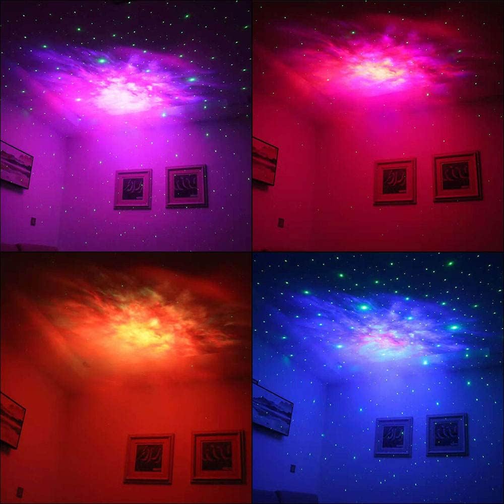 SWIFTVEIN LED Starry Sky Projector Astronaut, Luz de la Galaxia con Control Remoto y Temporizador, Proyector de Estrellas para Niños y Adultos, Smart Star Projector White, Starlight Projector