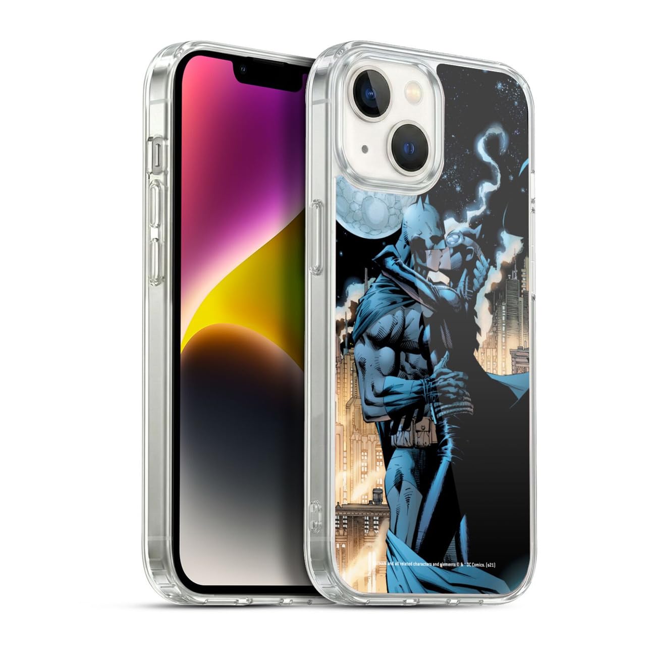 Funda de Gel Batman Apple iPhone 14 Diseñó Silencio #610 7