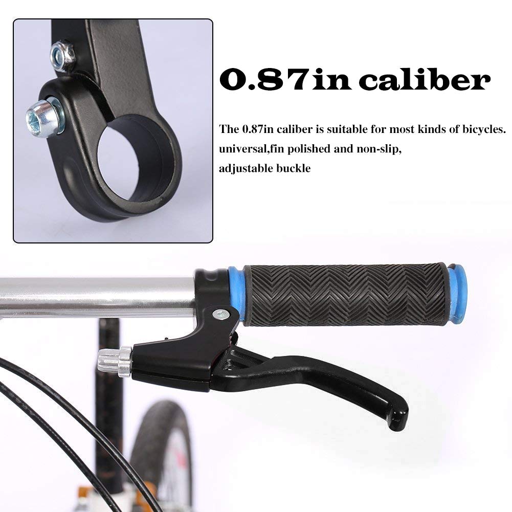 auvstar Leva del freno,Leve per Bicicletta,Leggera CNC Universale,Maniglia del Freno della Leva del Freno della Lega di Alluminio della Bicicletta della Bici della Mountain Bike. (Nero)