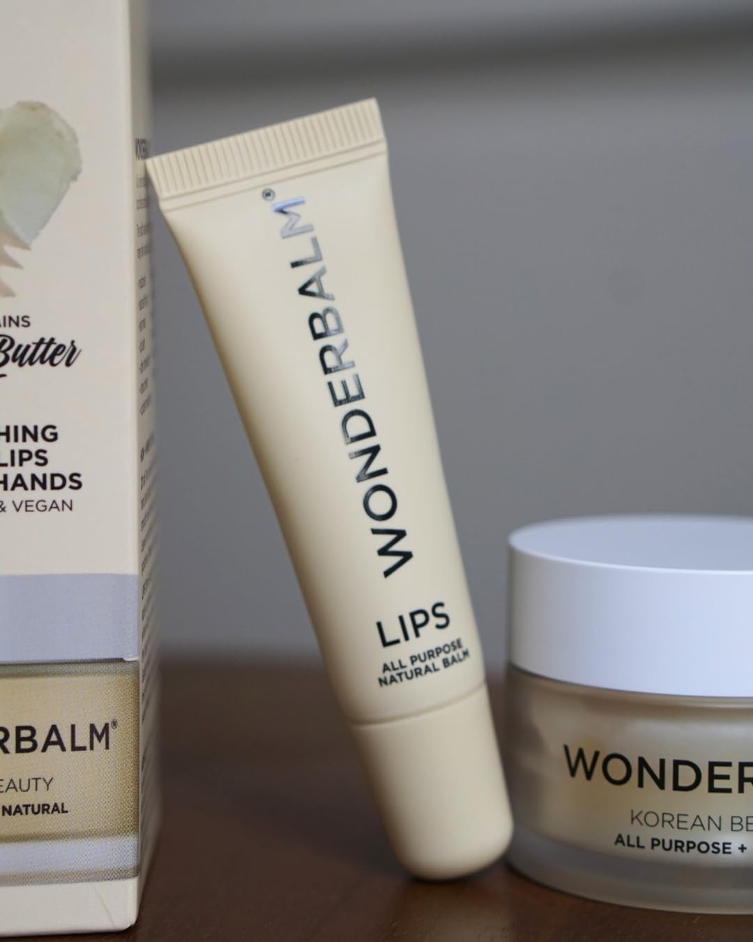 WONDERBALM WONDER DUO Lip Balm & All Purpose Balm Relieves Dry Chapped Lips Skin Cream Moisturiser Fast-Absorbing Non-Greasy Olive Oil Shea Butter Natural Vegan Ingredients - Image 4