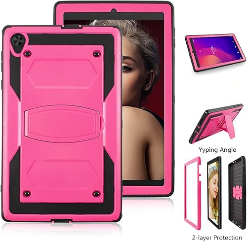 Miniatura 4 de Funda para tablet Alcatel Joy Tab 2  TCL de 8 pulgadas con protector de pantalla templado para niños, resistente, soporte construido para Alcatel