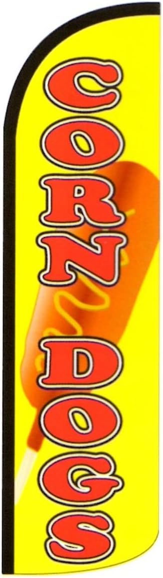 CORN DOGS X-Large"WINDLESS" Flag
