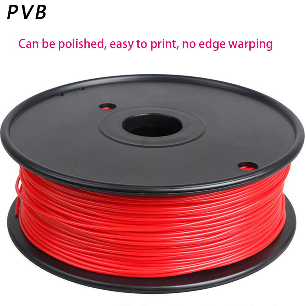 Filamento PVB 1,75 Mm Filamento Stampante 3D Lucidabile Nero PLA 0,5 Kg Materiale Di Stampa Bobina PLA Di Alta Qualità