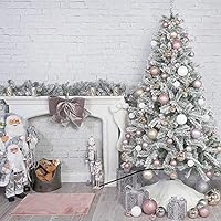 クリスマスツリー 約90cm 雪のフロック加工 クリスマスツリー 約90cm 雪のフロック加工 クリスマスツリー 約