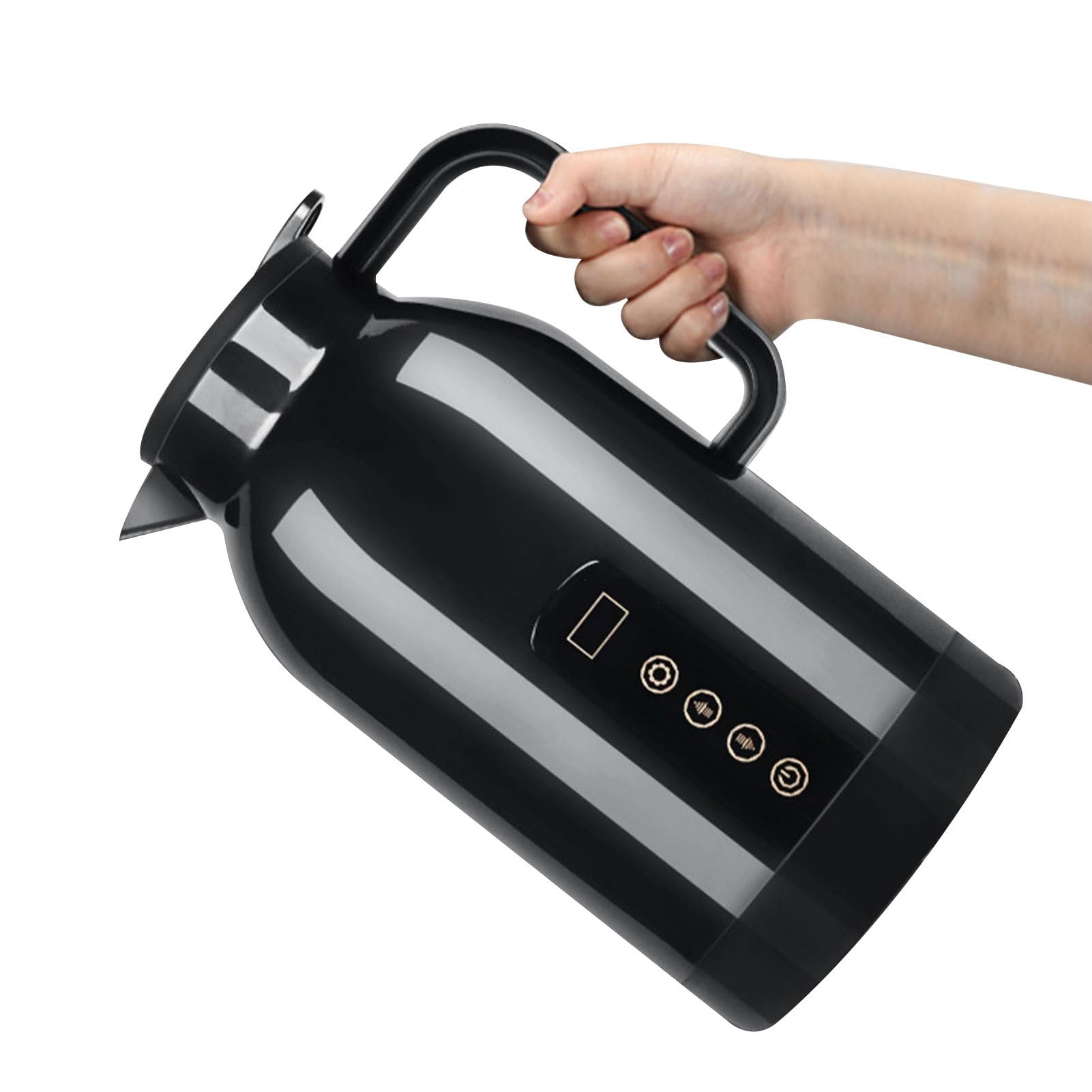 Bollitore Elettrico per l'Automobile | 1150ml con Mantiene Caldo | Ideale per Viaggi, Pendolari, Gite in Famiglia per Preparare Tè, Caffè, Latte e Noodles,per Tè Caffè Latte Noodles Istantanei