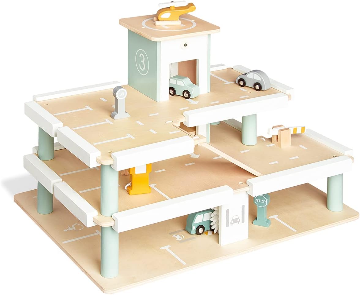 Pinolino Kurt 308422 Car Park with Accessories, Multi-Colour, 5.2 kg - Image 3
