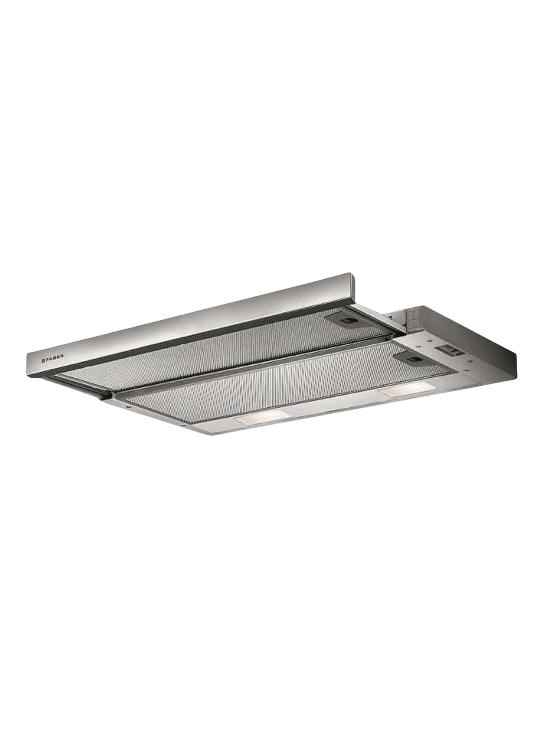 FABER FLEXA HIP AM/X A60 - Cappa Aspirante 60 cm Sottopensile da Cucina Estraibile con Illuminazione a Led e Funzione Ricircolo con il Filtro per Cappe a Carboni Attivi