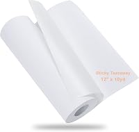 New brothread Öntapadós Tear Away Hímzés Vlies 12" x 10 Yard Tekercs 1