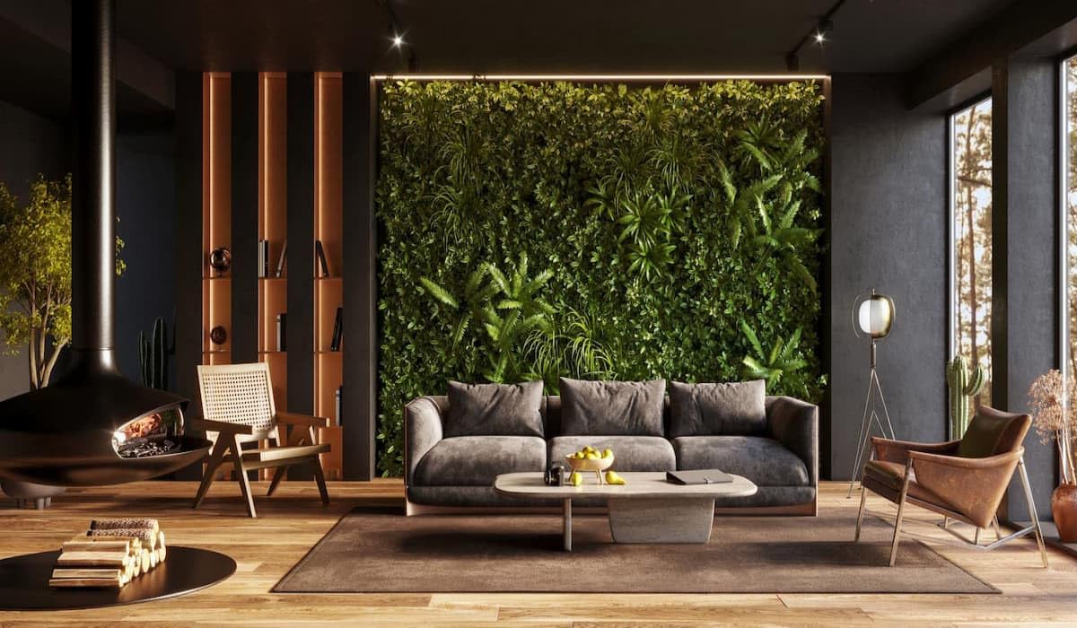 Parete vegetale artificiale per esterni Eden - Pannello di 100 x 100 cm - senza manutenzione - Decorazione per camera, ufficio e terrazza all'aperto con trattamento anti UV