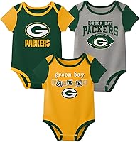 Vista 6 de Outerstuff NFL - Enterizo de 3 piezas para recién nacidos, con bloques de construcción