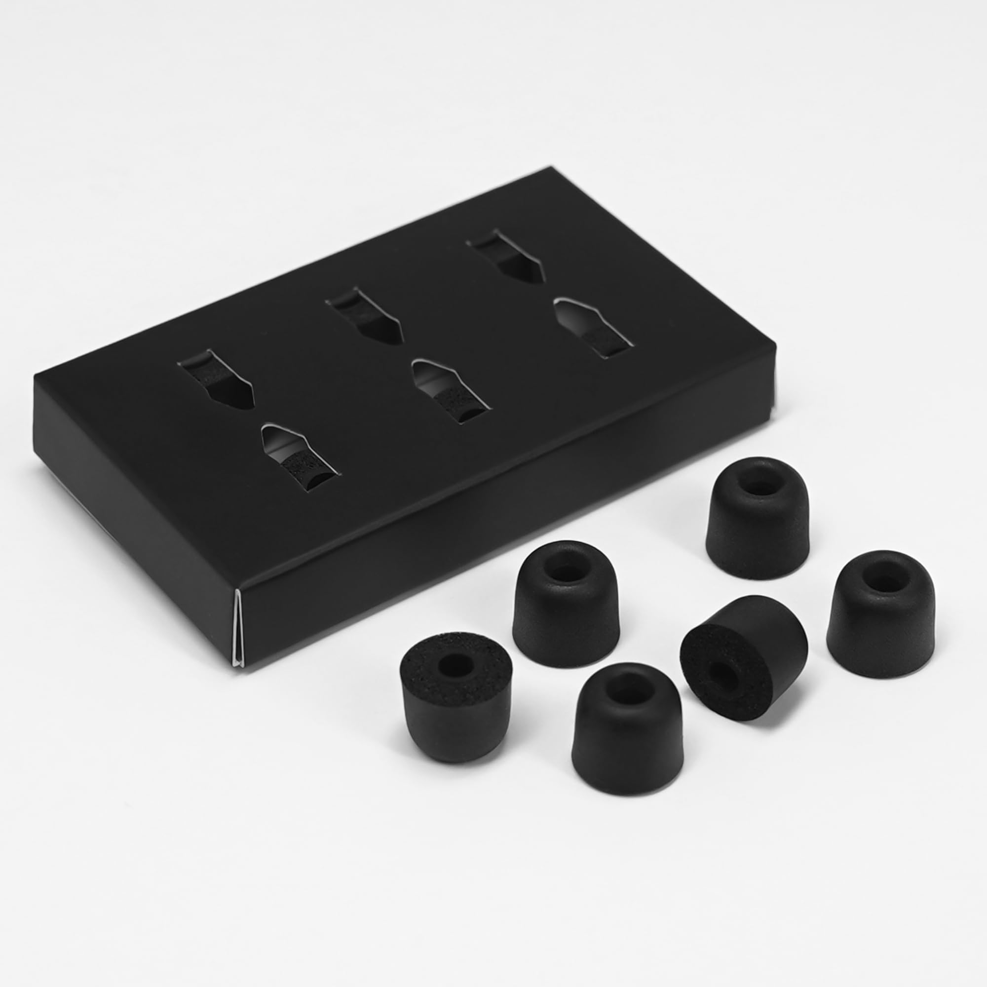 CYBERGUYS - Puntas de espuma viscoelástica de repuesto compatibles con auriculares DEWALT, almohadillas de aislamiento de ruido, almohadillas de repuesto para auriculares intraurales de 5.0 mm a 5.2