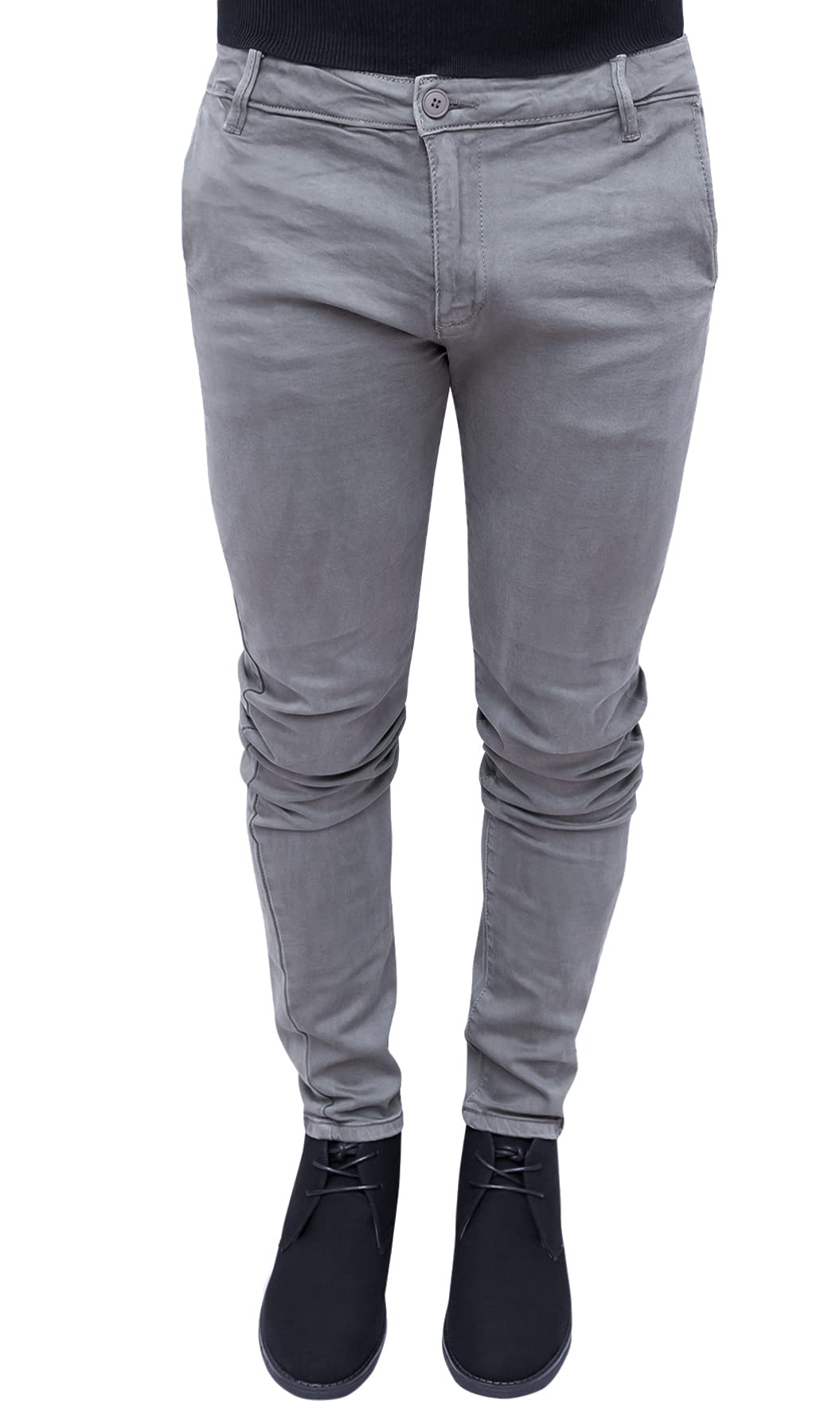 Evoga Pantaloni Uomo Casual Invernali Slim Fit Jeans Tasca America