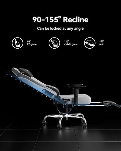 Miniatura 7 de AutoFull Silla Gaming C3 Gris