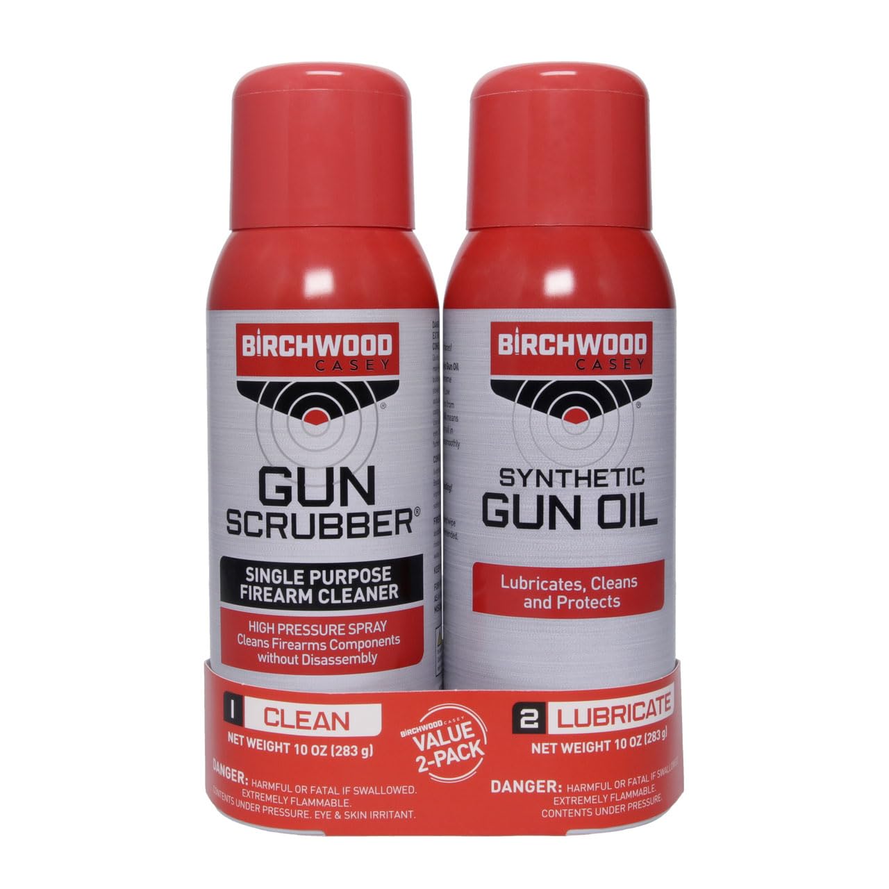 Birchwood Casey Gun Scrubber - Single Purpose Gun Cleaner & Synthetic Oil for Lubricating & Protection