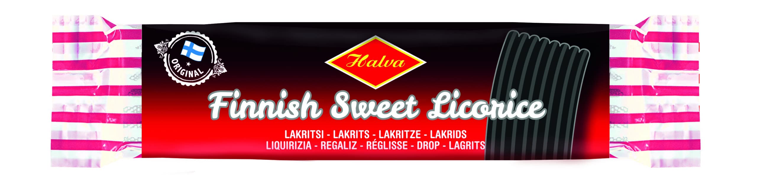 Halva Lakumatto, Lakritz, Riegel