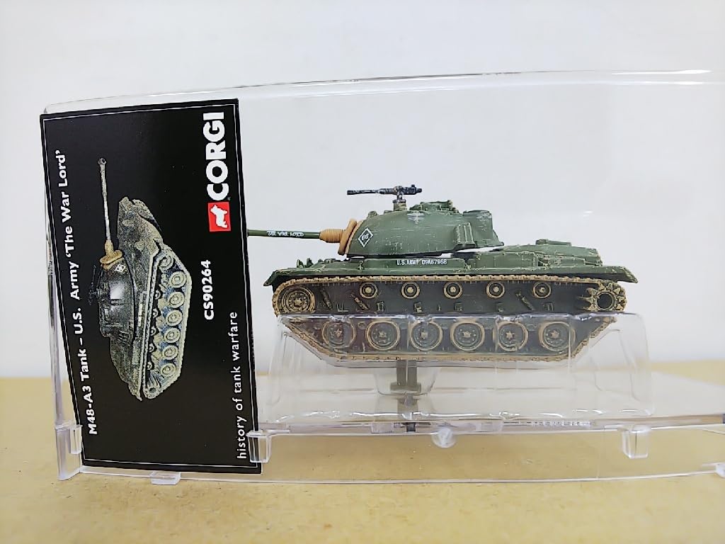 The load fights tank 戦車のおもちゃ Amazon.co.jp: □ CORGIコーギーFIGHTING MACHINES M48-A3 tank - US