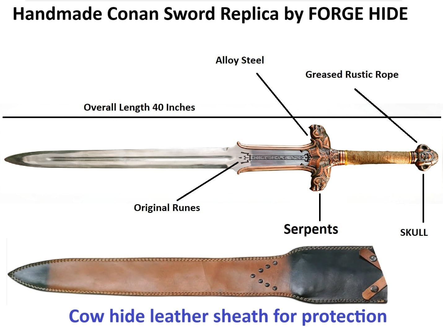 Amazon.co.jp: FORGE HIDE-コナン 野蛮な剣 – アトランティスの剣