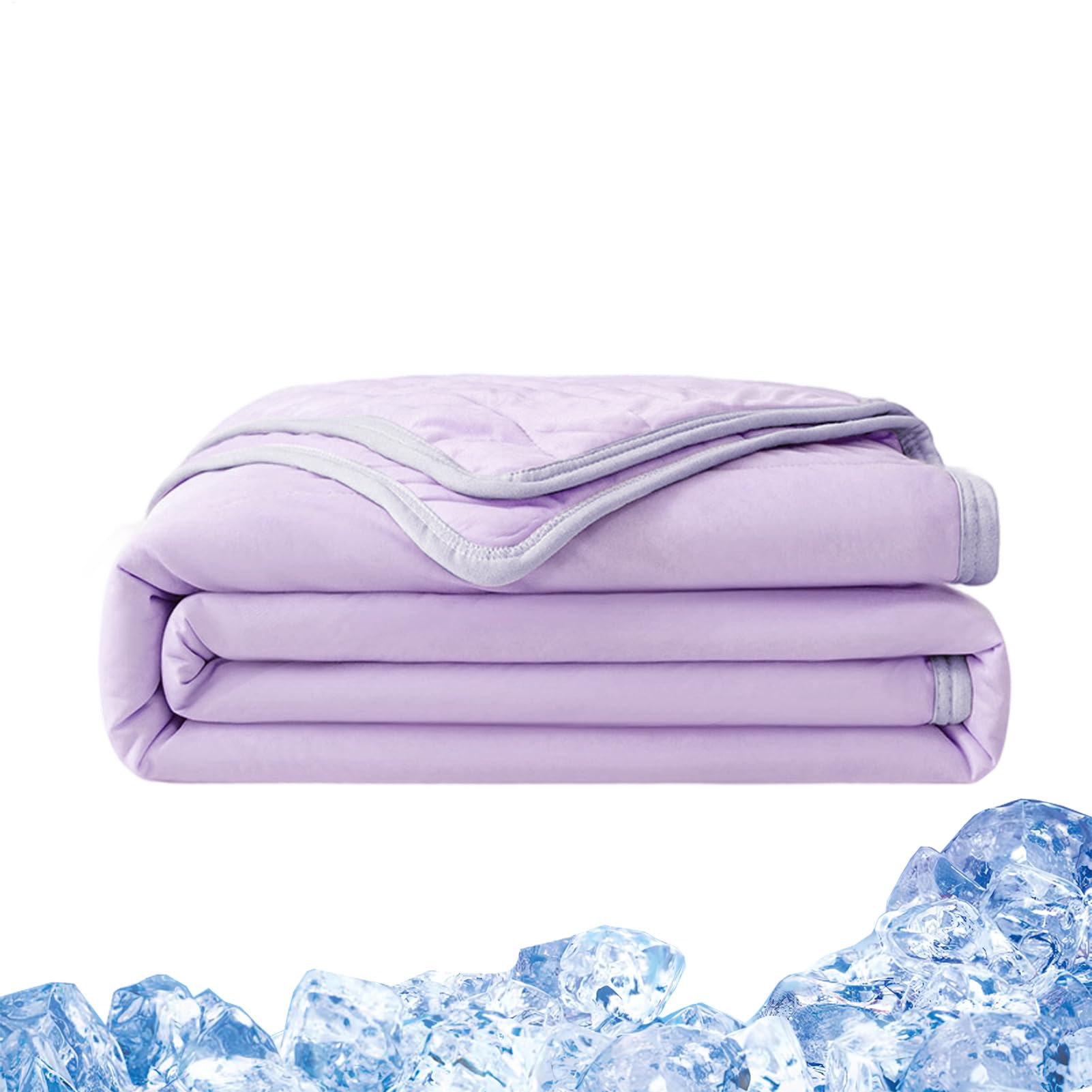 Couette rafraîchissante d'été lit double couverture légère respirante pour maison et voyage