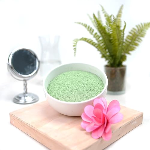 Miniatura 6 de Muestra de polvo de grado cosmético de arcilla de caolín, paquete de 5 unidades (blanco, rosa, azul océano, verde menta, lavanda) – Polvo natural