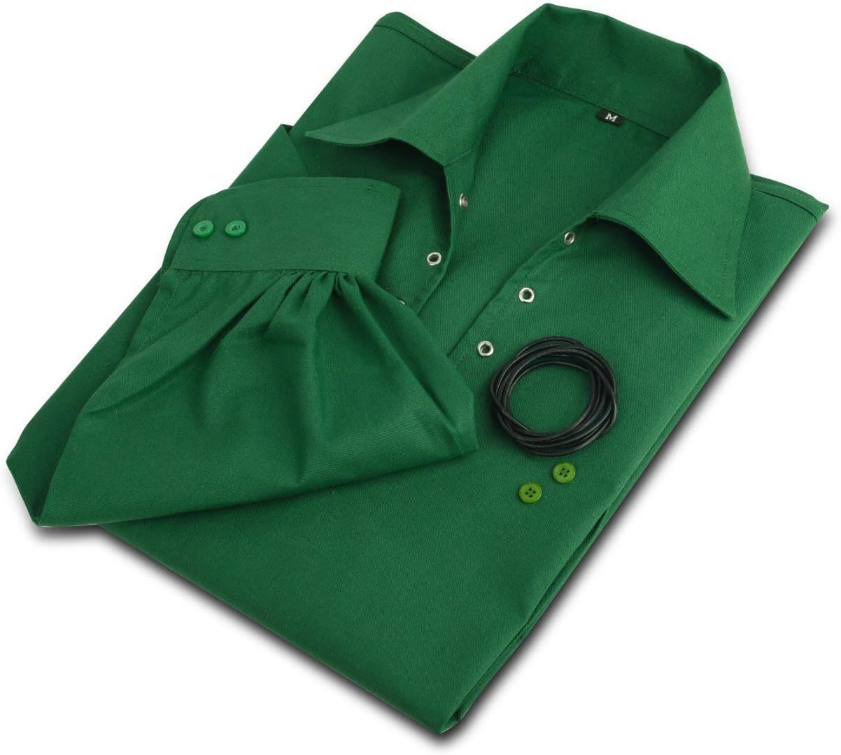 DSS Kilt- Scottish Jacobite/JACOBEAN/Ghillie Shirt (Small, Green) - Image 3