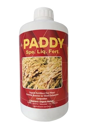 Paddy Spe Liquid Fertilizer For Paddy Crop | Plant Growth Enhancer | improve Plant Root System, Plant Health & Flowering (6 lit)