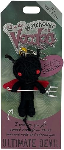 Miniatura 1 de Watchover Voodoo Llavero de diablo definitivo de 3 pulgadas, regalo hecho a mano para traer buena suerte y positividad dondequiera que vayas
