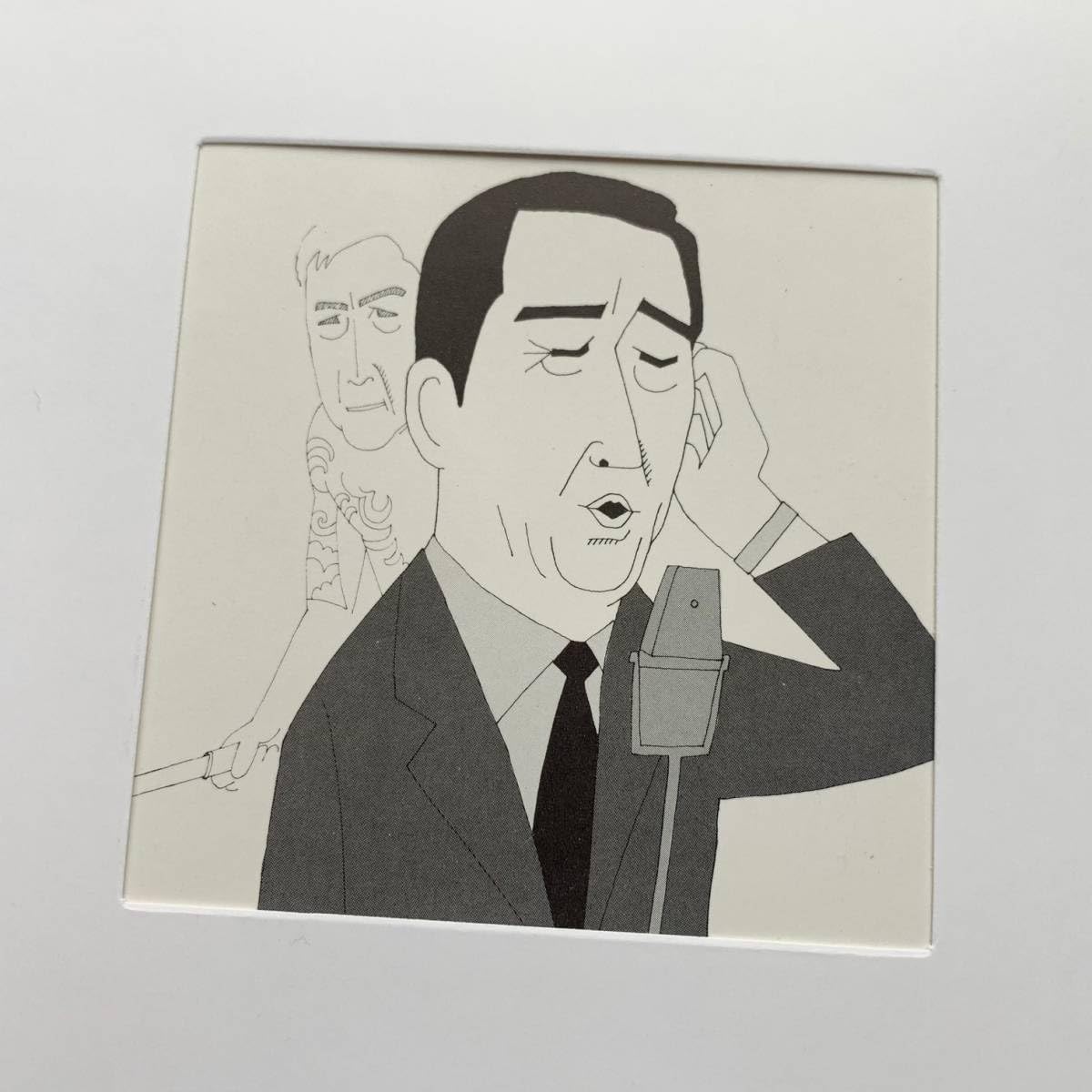 Amazon.co.jp: 和田誠『鶴田浩二』スクエア 20cm×20cm 額入り