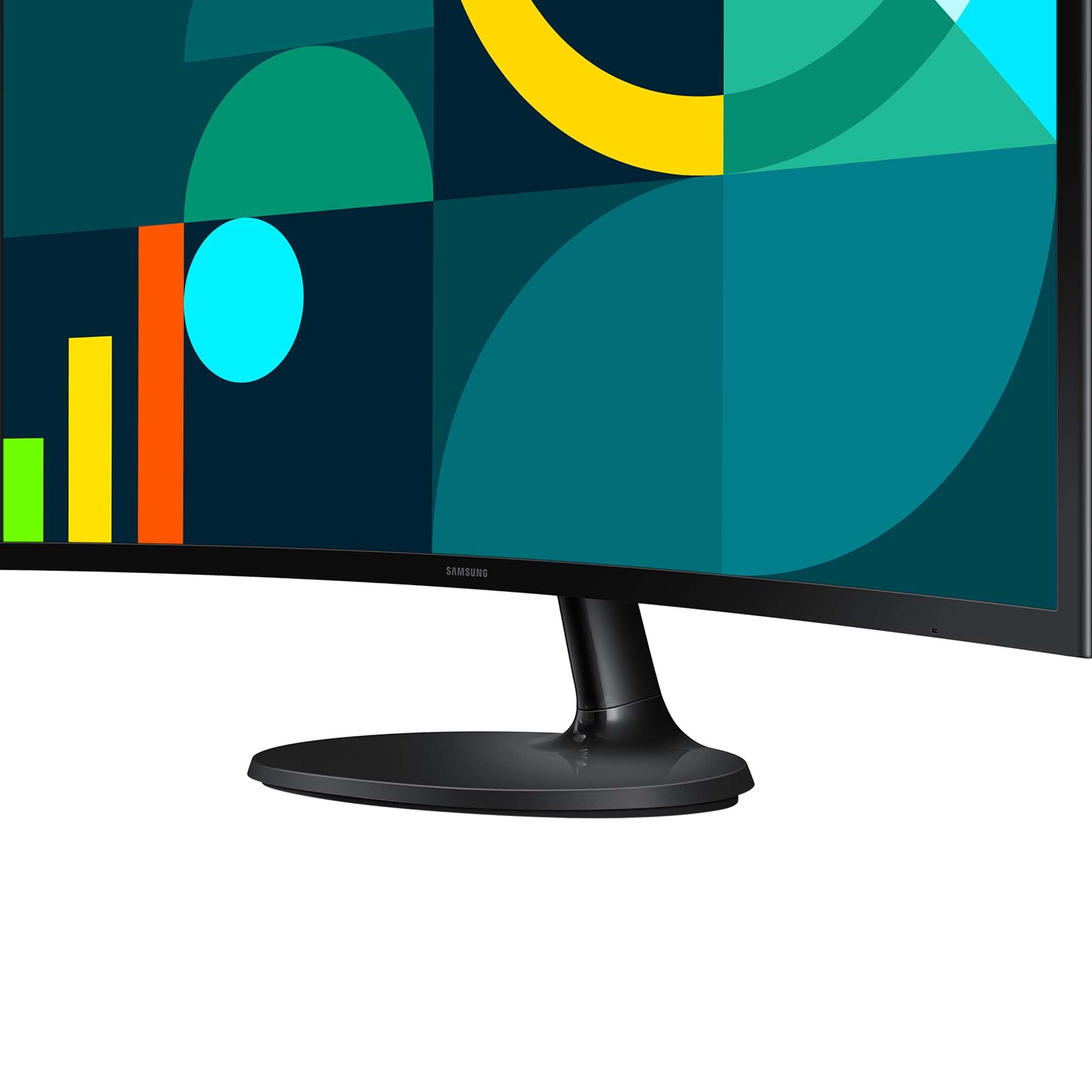 Samsung S36GD Essential Curved Monitor 27 Zoll, VA-Panel, Full HD, 4 ms, 100 Hz, Schwarz